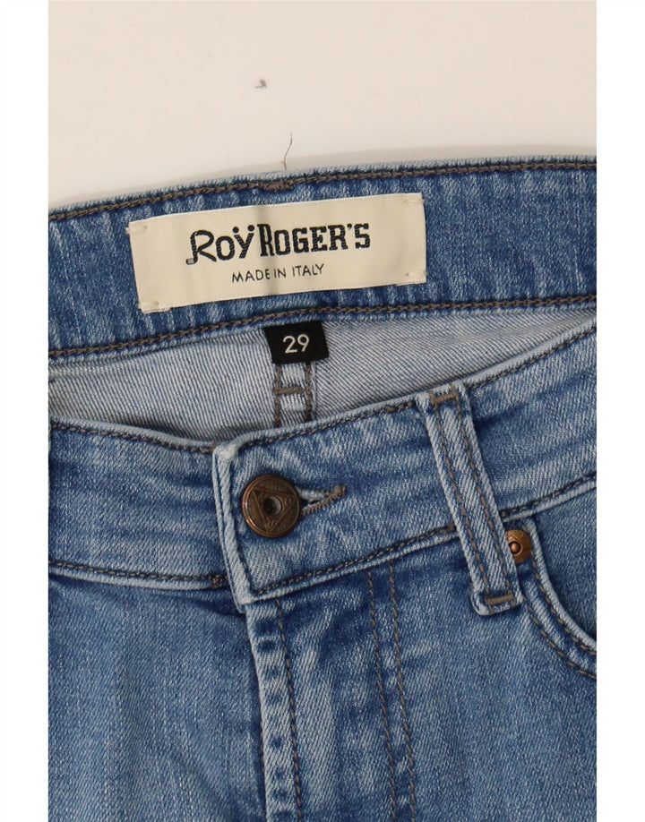 ROY ROGERS Womens Slim Jeans W29 L25 Blue Cotton Vintage Roy Rogers and Second-Hand Roy Rogers from Messina Hembry 