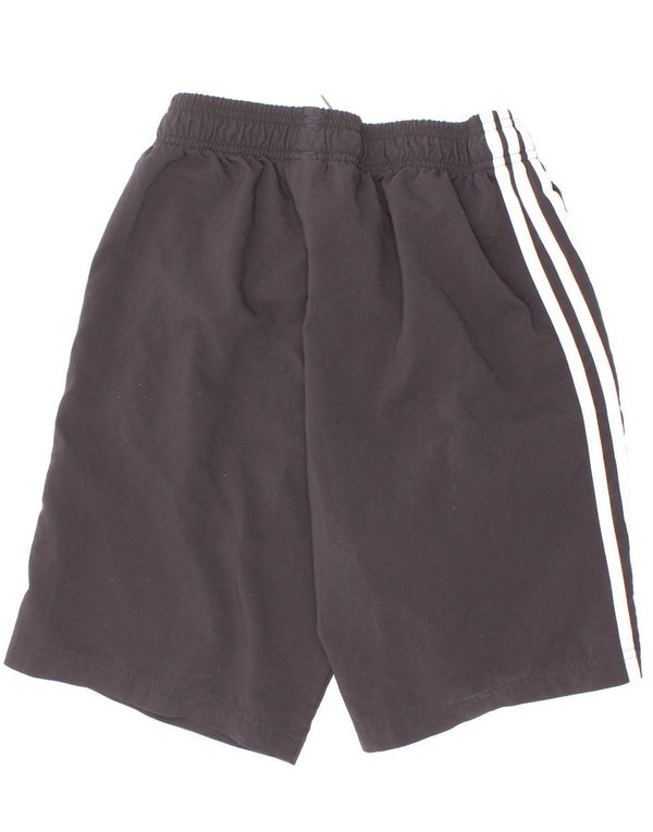 Adidas Boys Sport Shorts 13-14 Years Black Polyester