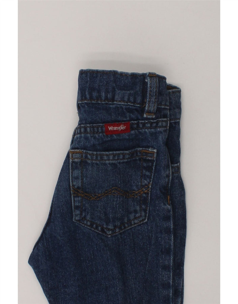 WRANGLER Baby Girls Straight Jeans 18-24 Months W18 L12  Blue Cotton | Vintage Wrangler | Thrift | Second-Hand Wrangler | Used Clothing | Messina Hembry 