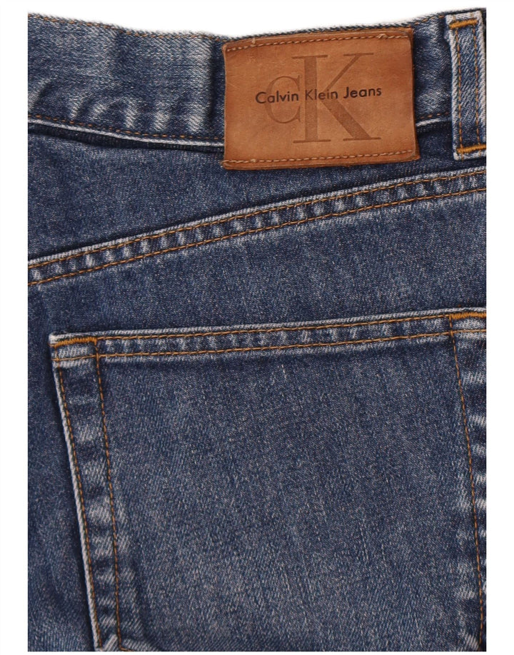 Calvin Klein Mens Straight Jeans W31 L30 Blue