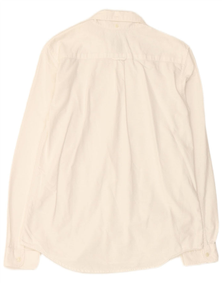 GANT Womens Shirt UK 12 Medium White Cotton