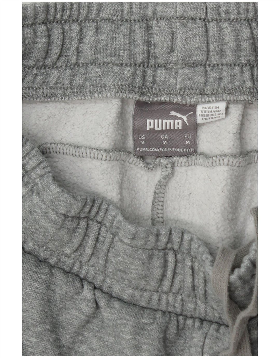 PUMA Mens Tracksuit Trousers Joggers Medium  Grey Cotton