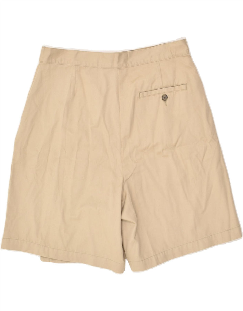 L.L.BEAN Womens High Waist Skort US 12 Large W30  Beige Cotton Vintage L.L.Bean and Second-Hand L.L.Bean from Messina Hembry 