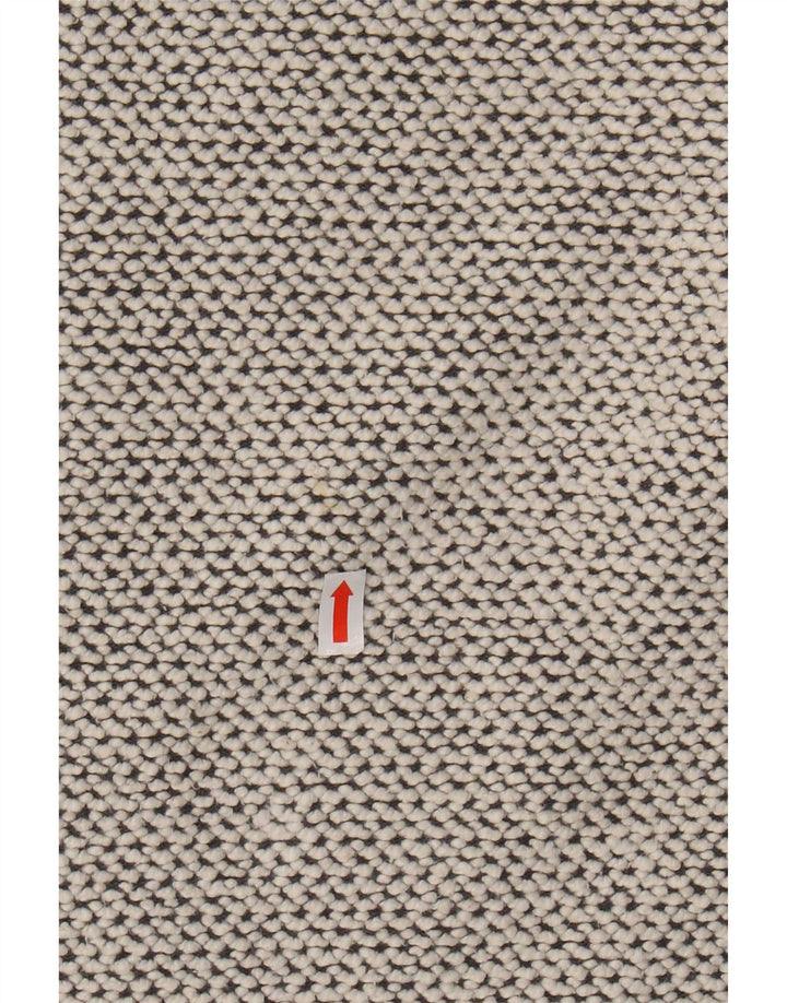 WEIRD FISH Mens Zip Neck Sweatshirt Jumper 3XL Grey Cotton