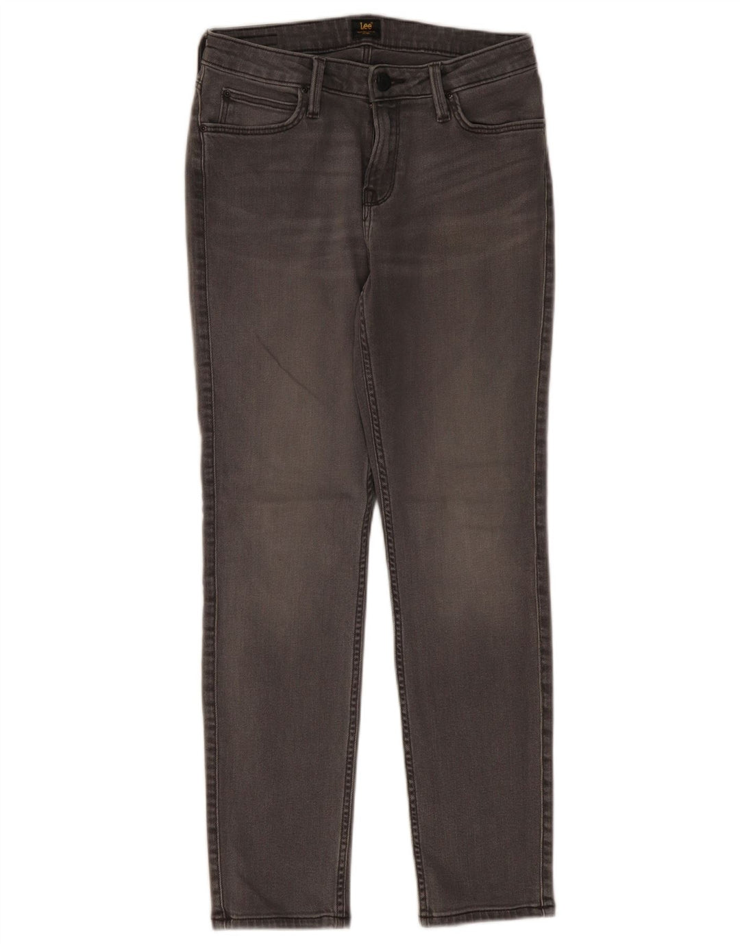 Lee Womens Elly Slim Jeans W28 L28 Grey Cotton