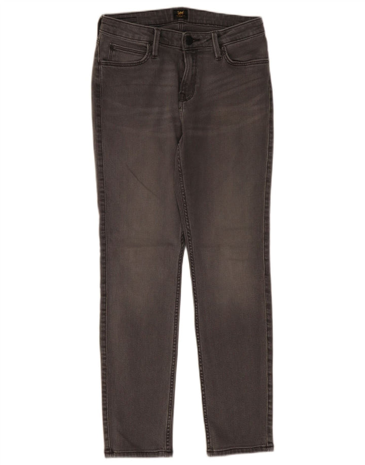 Lee Womens Elly Slim Jeans W28 L28 Grey Cotton