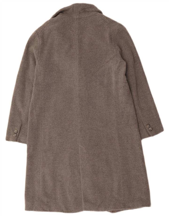 Zara Womens Overcoat EU 42 Large Grey