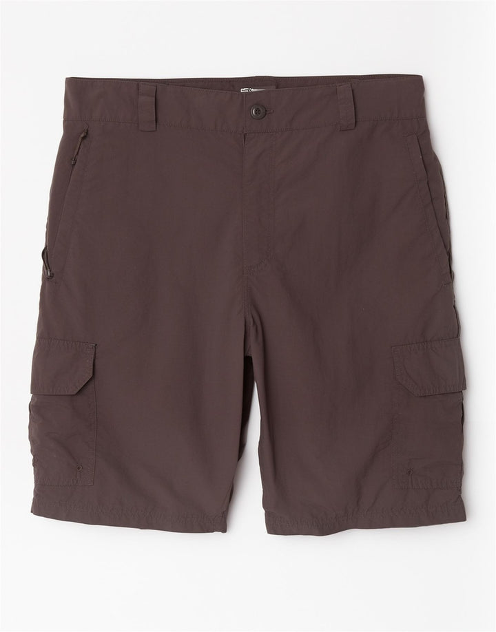 Mountain Warehouse Mens Cargo Shorts W36 Large Grey Polyamide
