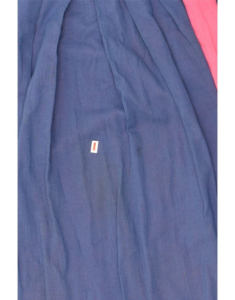 VINTAGE Womens Pleated Skirt W30 Medium Blue Colourblock | Vintage Vintage | Thrift | Second-Hand Vintage | Used Clothing | Messina Hembry 