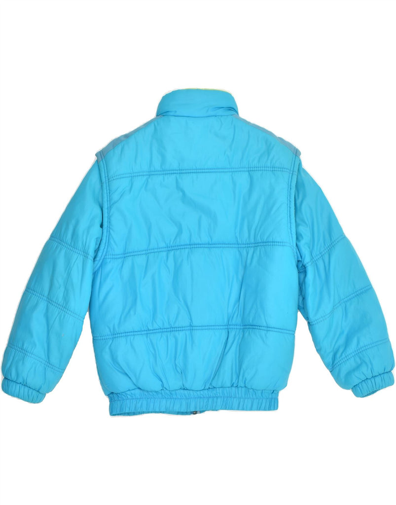 BRUGI Boys Padded Jacket 9-10 Years Blue | Vintage Brugi | Thrift | Second-Hand Brugi | Used Clothing | Messina Hembry 