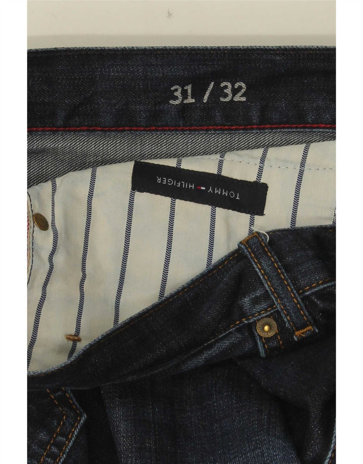 Tommy Hilfiger Mens Straight Jeans W31 L29 Navy Blue