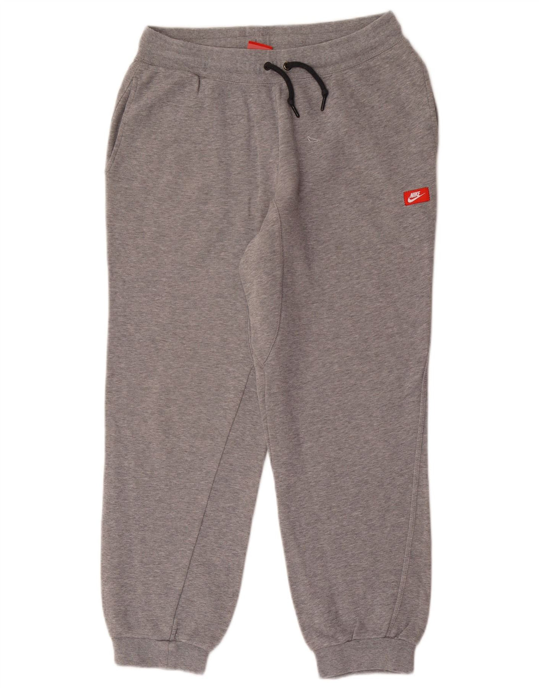 Nike Mens Graphic Tracksuit Trousers Joggers Medium Grey Cotton