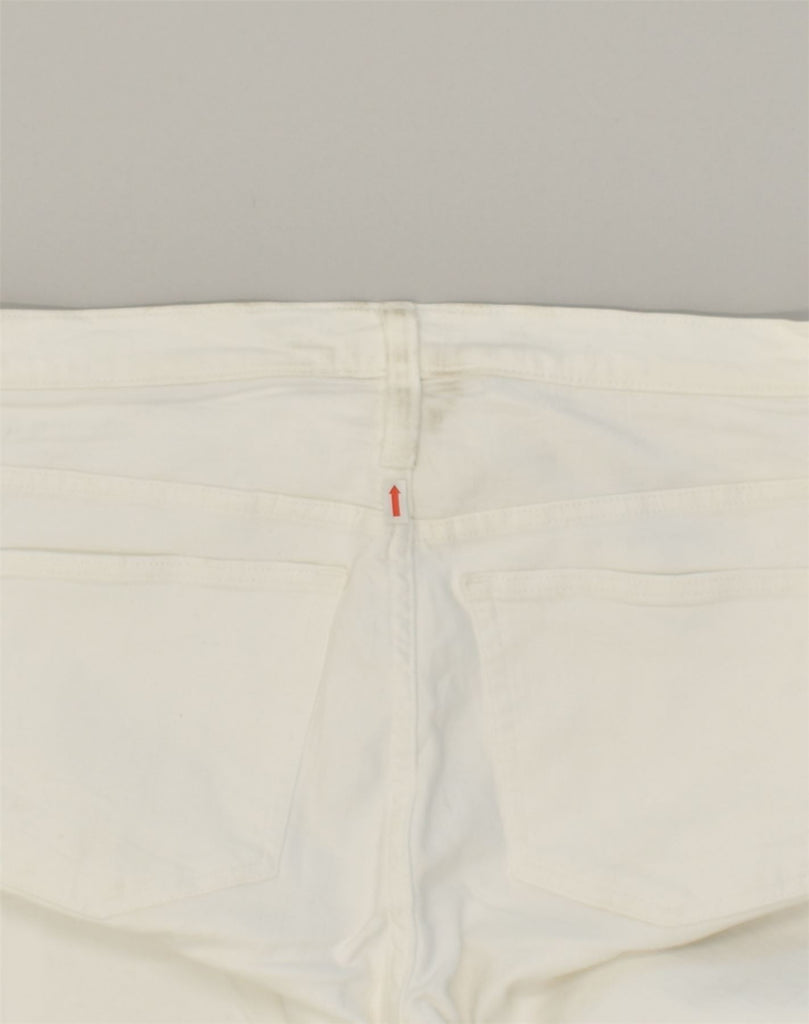 J. CREW Womens Bootcut Jeans W30 L26  White Cotton | Vintage J. Crew | Thrift | Second-Hand J. Crew | Used Clothing | Messina Hembry 