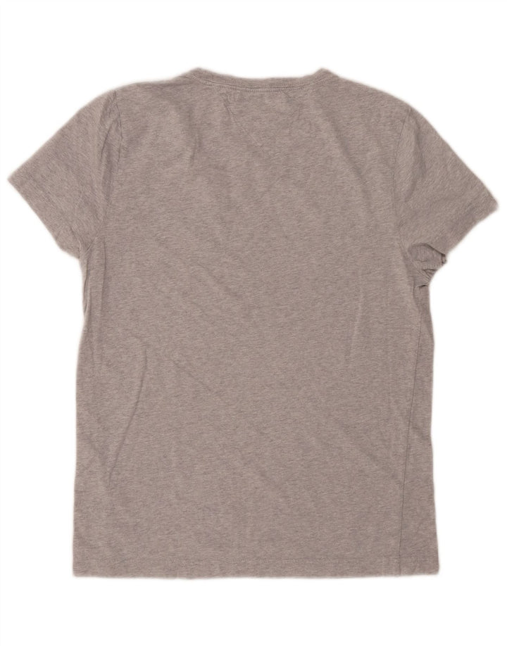 TOMMY HILFIGER Mens T-Shirt Top XS Grey Flecked Cotton