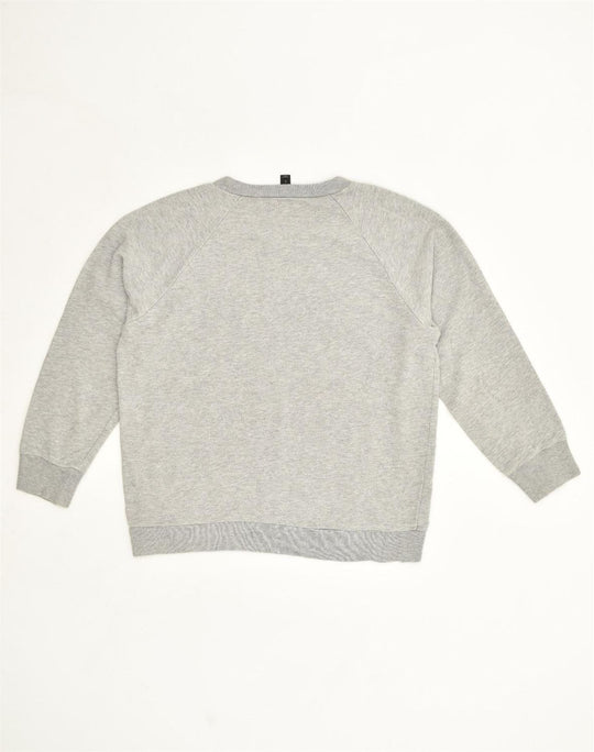 J. CREW Boys Brooklyn Graphic Sweatshirt Jumper 7 8 Years Small Grey Vintage Second Hand Clothing Online Messina Hembry