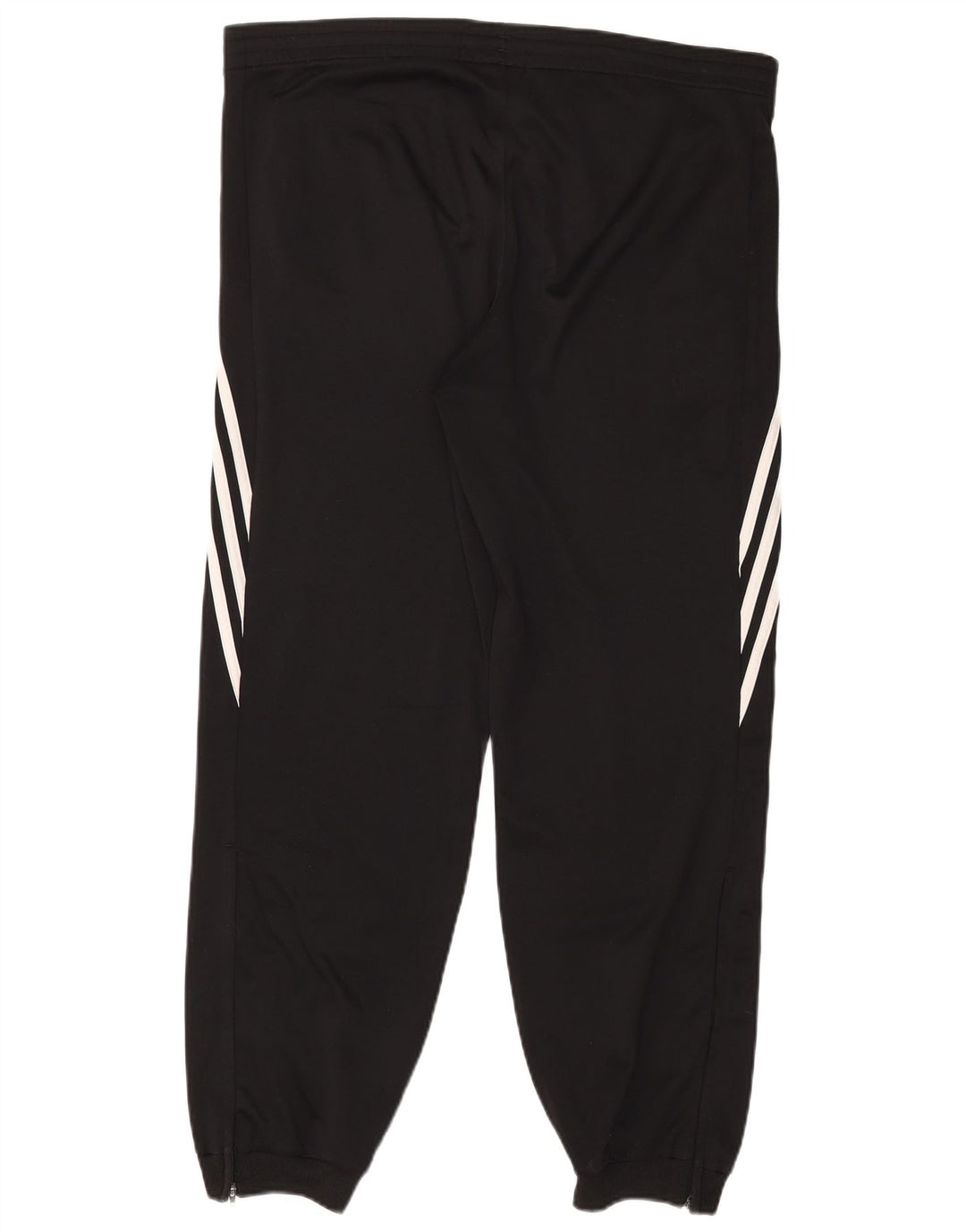 Adidas Mens Tracksuit Trousers Joggers Large Black Polyester