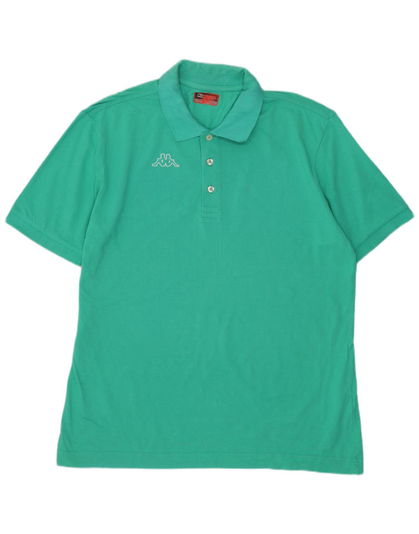 Kappa Mens Polo Shirt Large Green