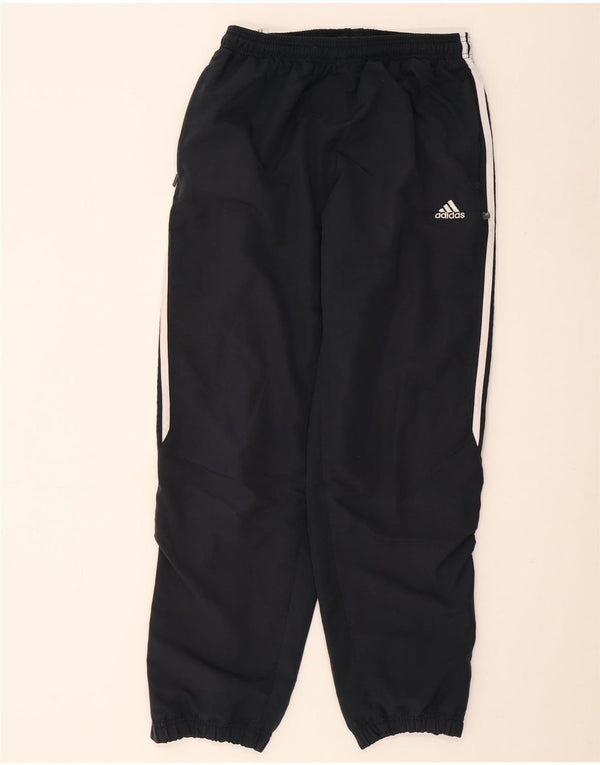 Adidas Mens Tracksuit Trousers Joggers Large Navy Blue Polyester