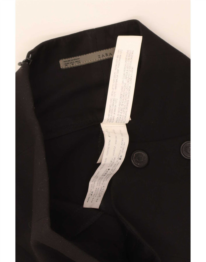 Zara Womens Pencil Skirt Medium W28 Black Polyester