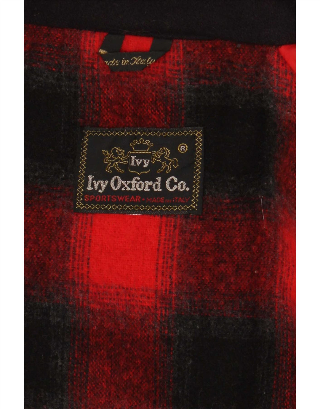 Ivy Oxford Mens Overcoat UK 44 2XL Navy Blue