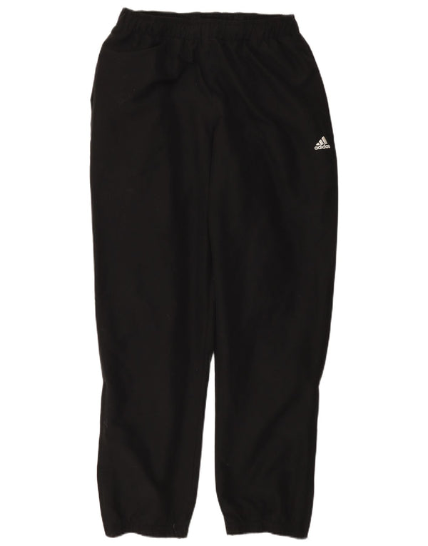 ADIDAS Mens Climalite Tracksuit Trousers Joggers Medium Black Polyester