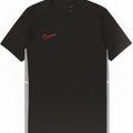 Nike Mens Dri Fit Slim T-Shirt Top Medium Black Colourblock Polyester