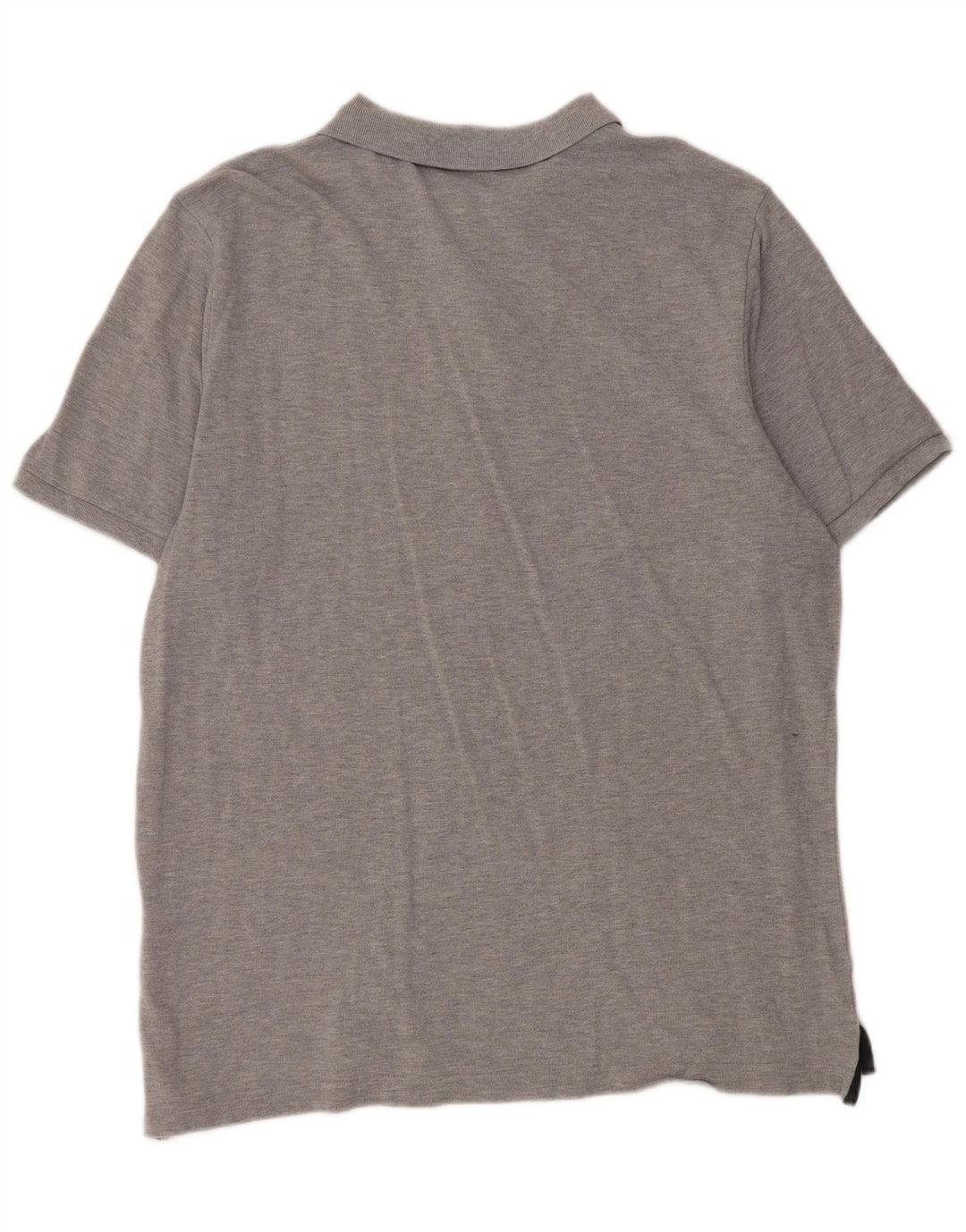 Nike Mens Polo Shirt XL Grey Flecked Cotton