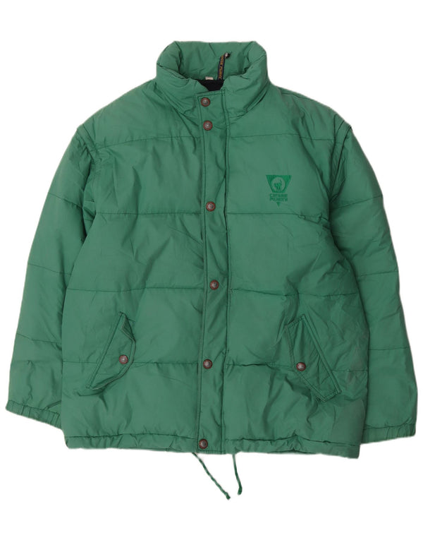 Ciesse Piumini Mens Padded Jacket IT 56 3XL Green Polyester