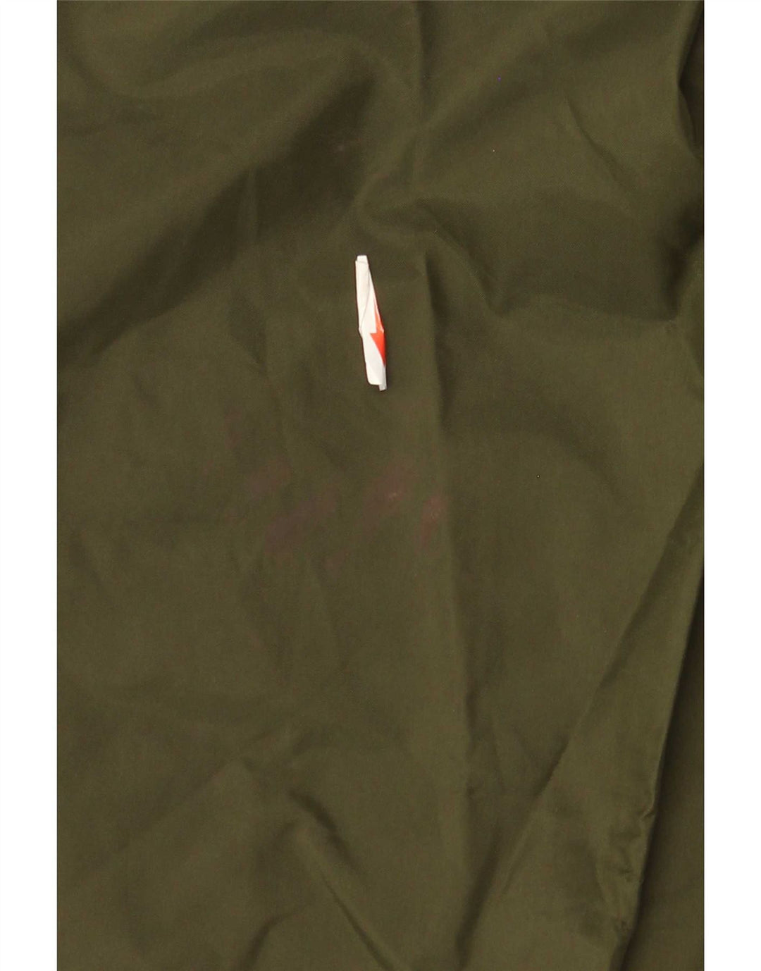 Vintage Mens Hooded Rain Jacket IT 50 Large Khaki Nylon