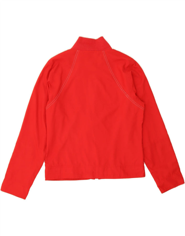 UMBRO Womens Tracksuit Top Jacket UK 12 Medium Red Polyester Vintage Umbro and Second-Hand Umbro from Messina Hembry 