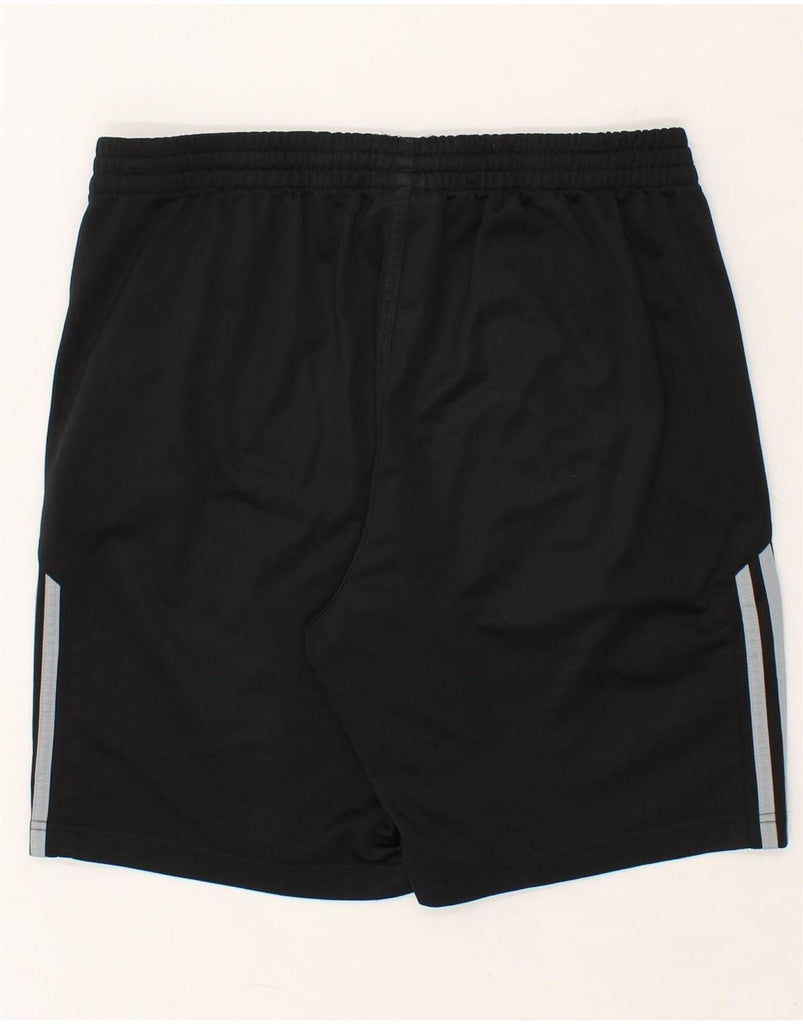 ADIDAS Mens Sport Shorts XL Black Polyester Vintage Adidas and Second-Hand Adidas from Messina Hembry 