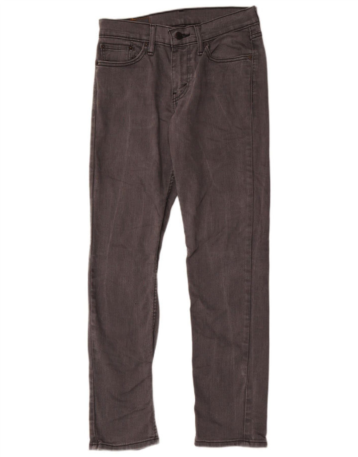 Levi's Mens 511 Slim Jeans W28 L30 Grey Cotton