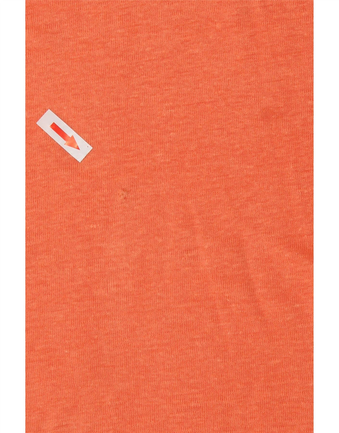 Fat Face Womens Oversized T-Shirt Top UK 10 Small  Orange