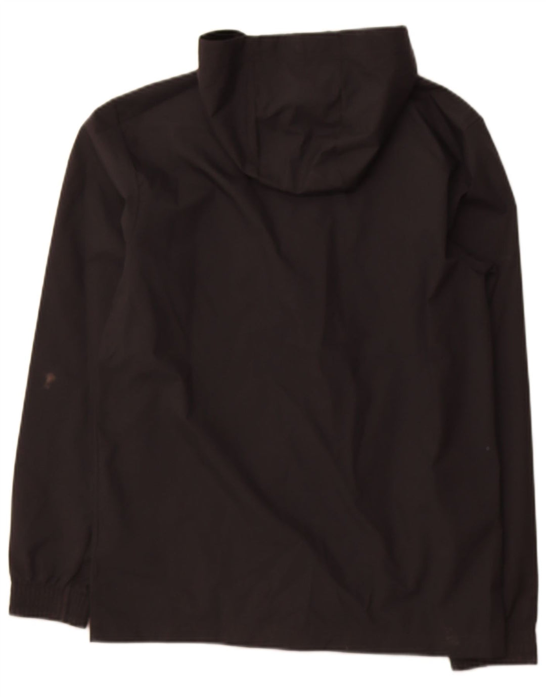 ADIDAS Mens Hooded Rain Jacket UK 34 XS Black Polyester