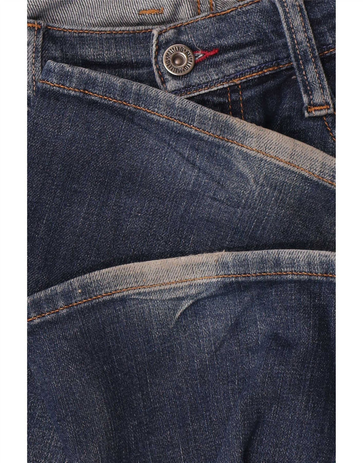Mustang Mens Straight Jeans W32 L30 Blue Cotton