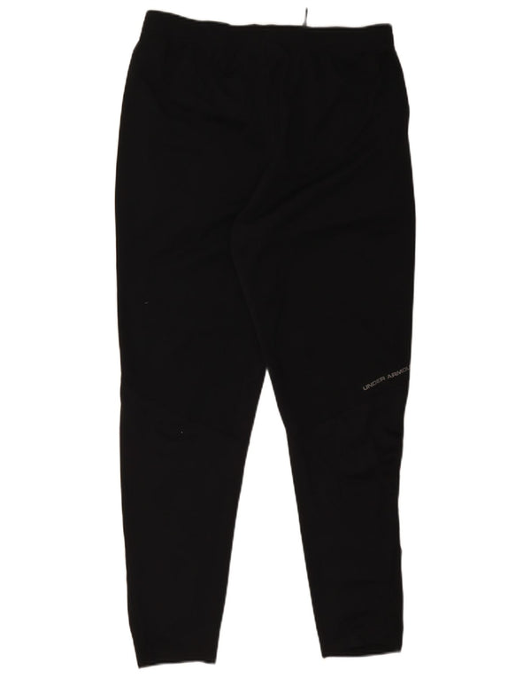Under Armour Mens Tracksuit Trousers Large Black Polyester