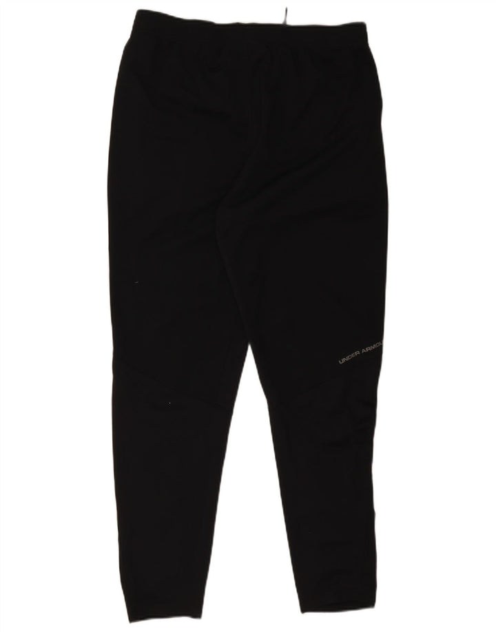 Under Armour Mens Tracksuit Trousers Large Black Polyester