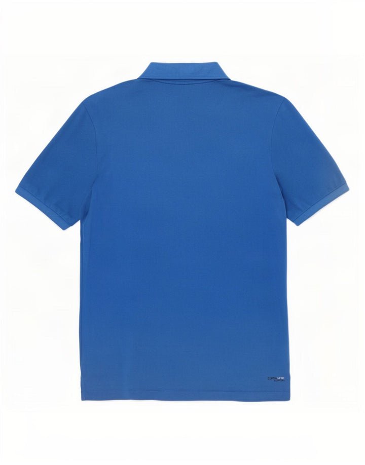 Adidas Mens Clima 365 Polo Shirt Medium Blue Cotton