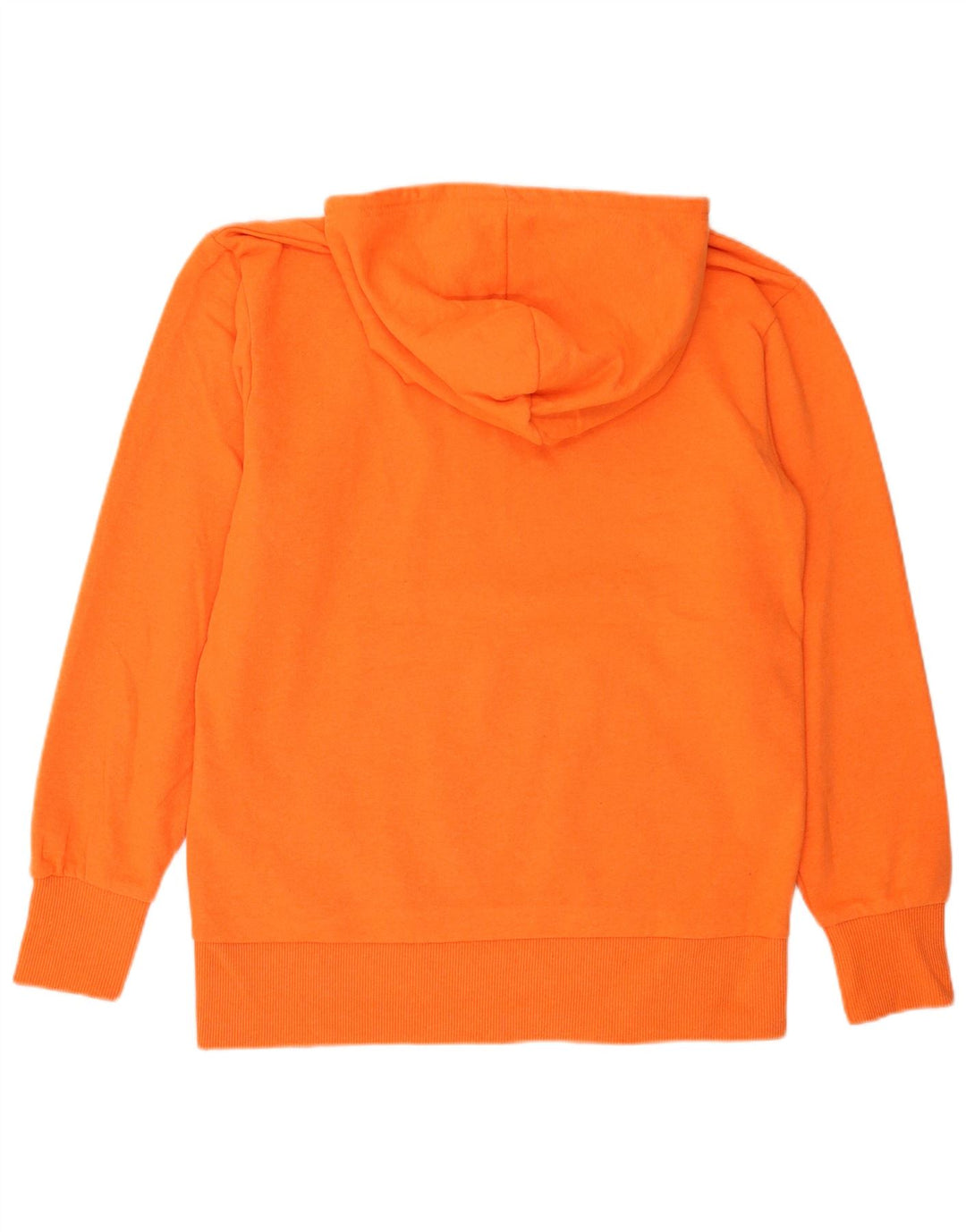 SUPERDRY Mens Graphic Hoodie Jumper Small Orange Cotton