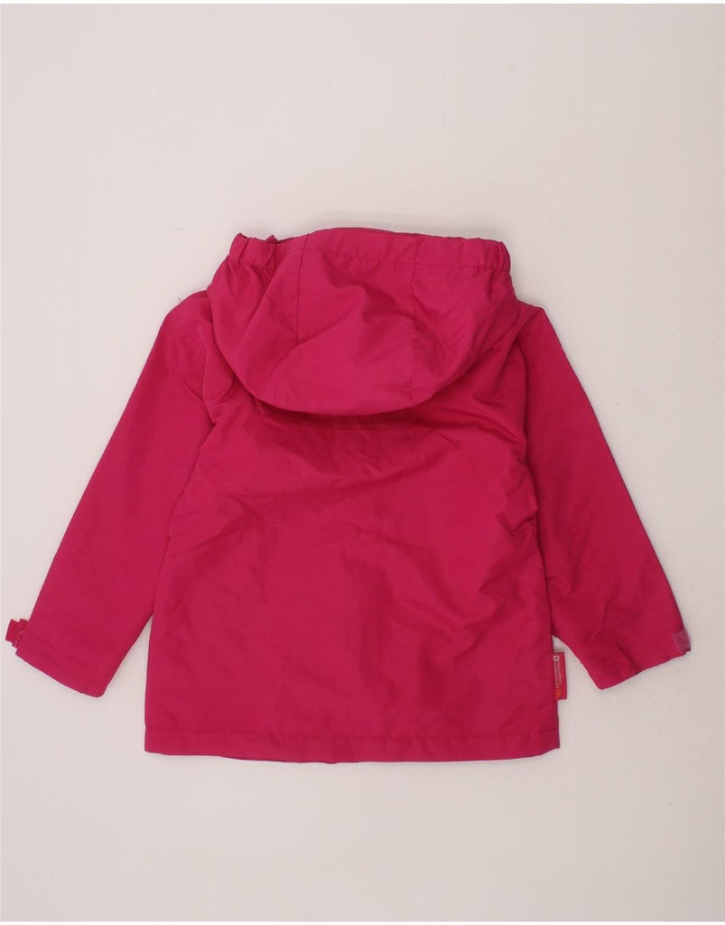 MOUNTAIN WAREHOUSE Girls Hooded Windbreaker Jacket 3-4 Years Pink Vintage Mountain Warehouse and Second-Hand Mountain Warehouse from Messina Hembry 