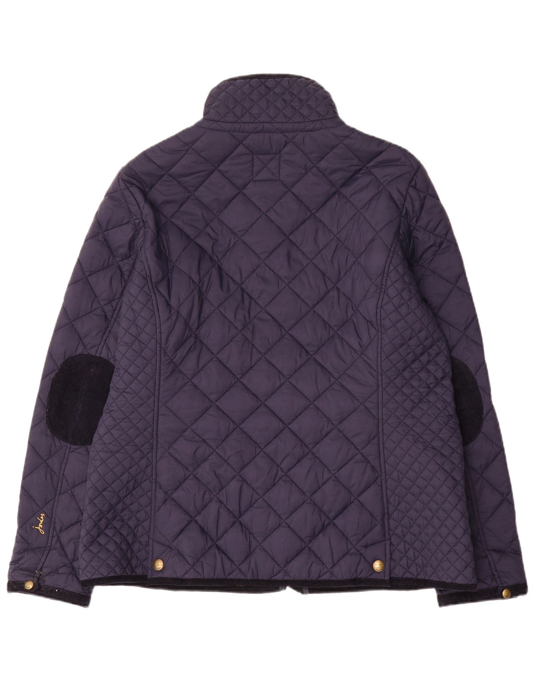 Joules Womens Quilted Jacket UK 18 XL Navy Blue Polyamide