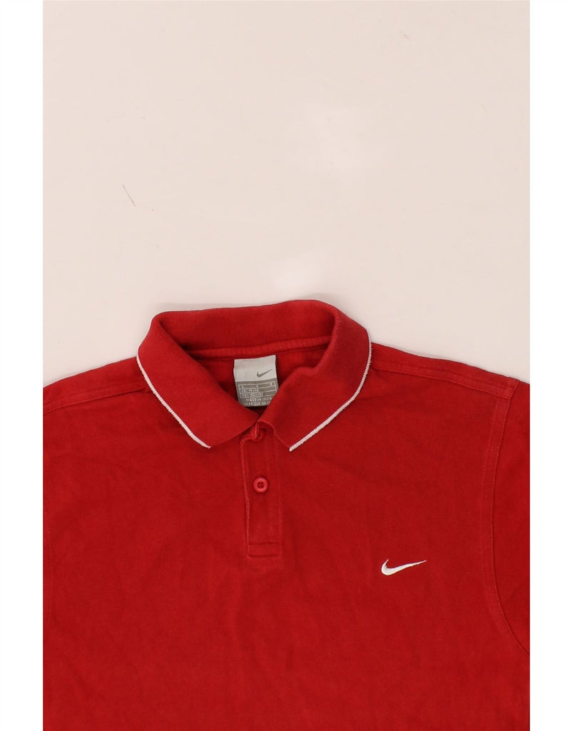 NIKE Boys Polo Shirt 14-15 Years Red Vintage Nike and Second-Hand Nike from Messina Hembry 