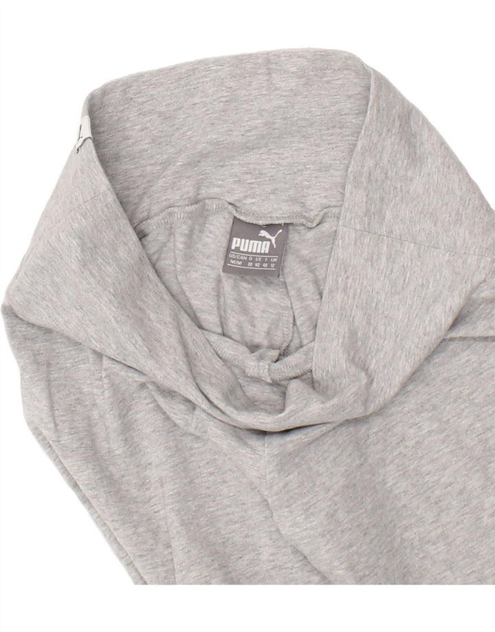 PUMA Womens Graphic Leggings UK 12 Medium  Grey Cotton Vintage Puma and Second-Hand Puma from Messina Hembry 