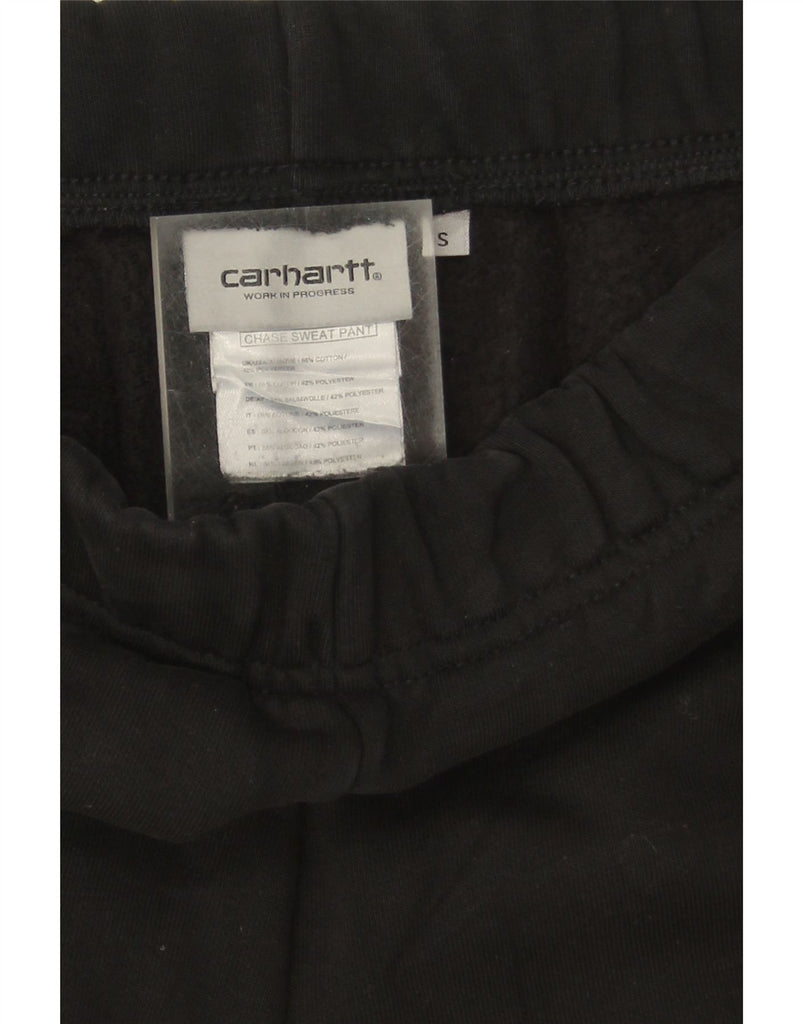 CARHARTT Mens Tracksuit Trousers Joggers Small  Black Cotton Vintage Carhartt and Second-Hand Carhartt from Messina Hembry 