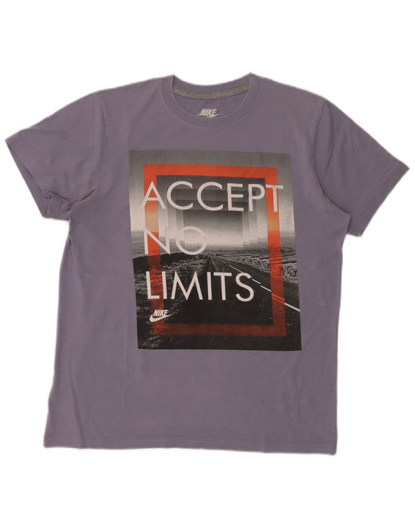 Nike Mens Slim Fit Graphic T-Shirt Top Large Purple