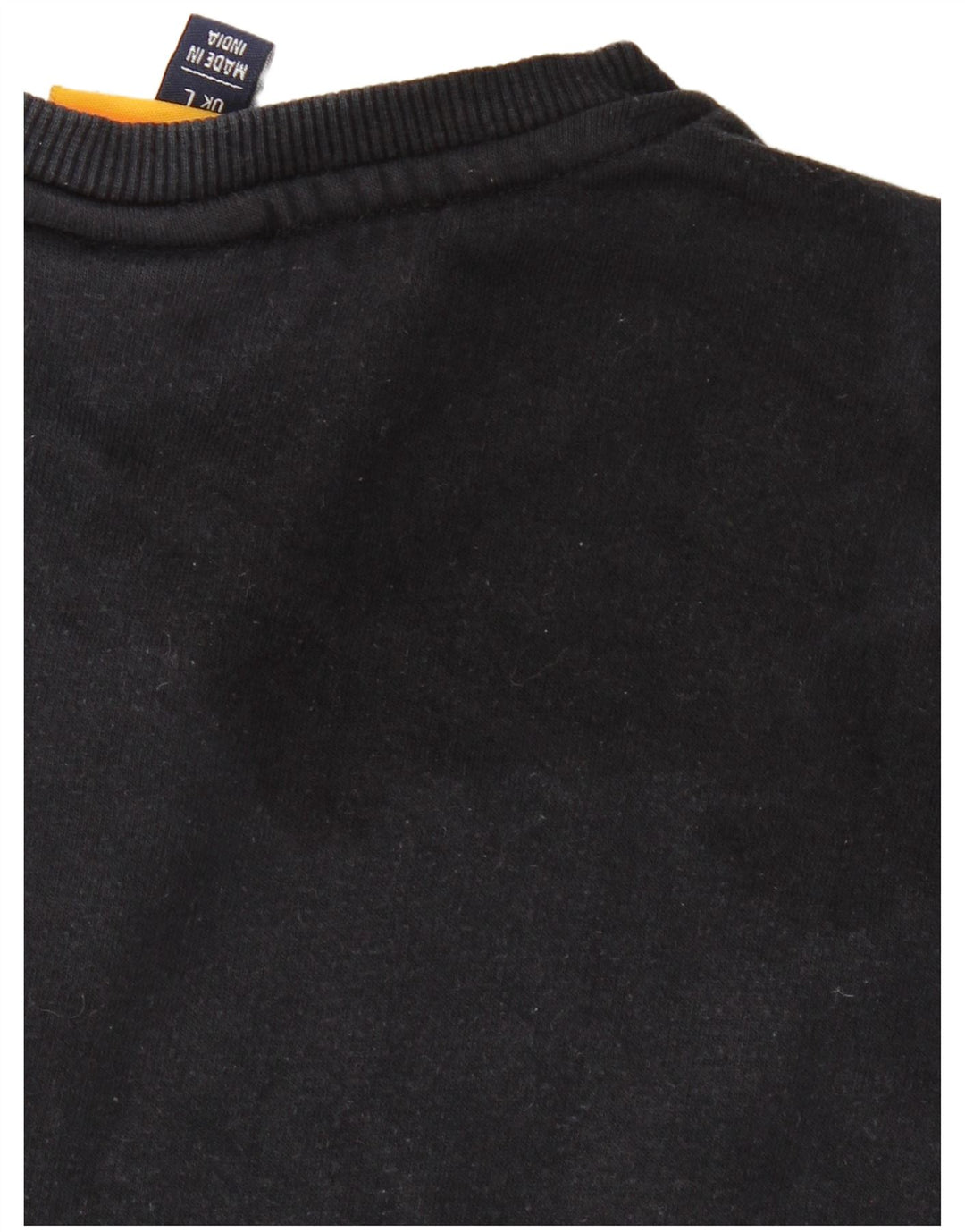 ELLESSE Mens Graphic Sweatshirt Jumper Large Navy Blue Cotton