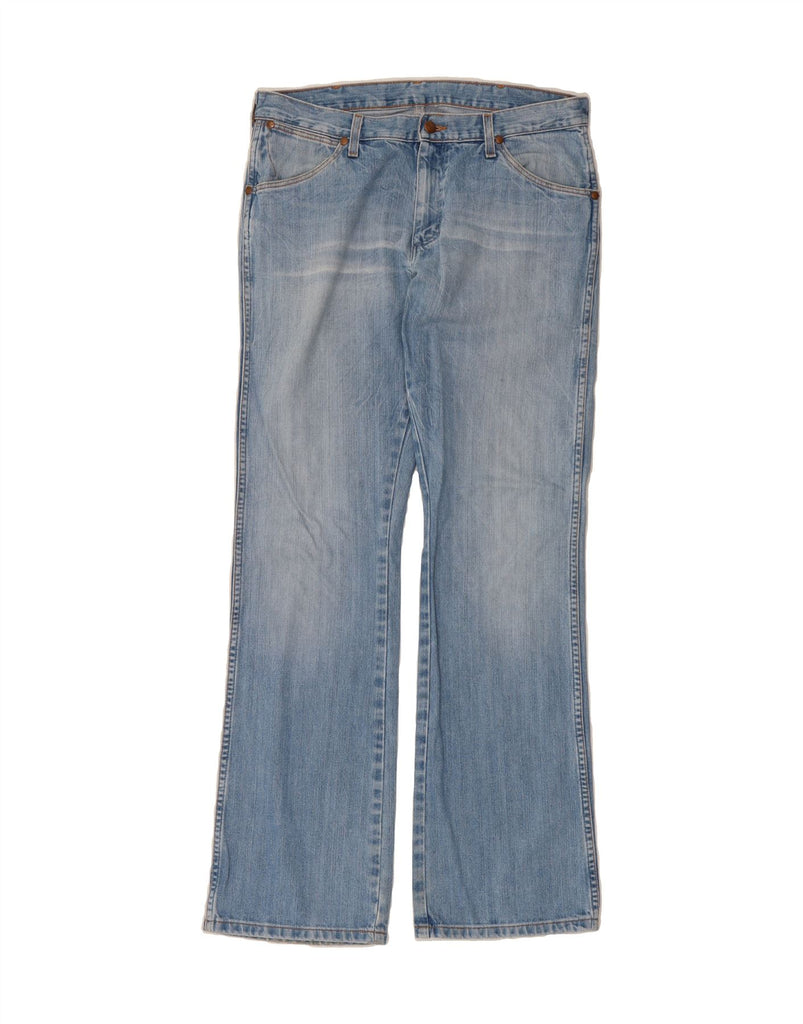 WRANGLER Mens Dayton Bootcut Jeans W32 L34 Blue Cotton Vintage Wrangler and Second-Hand Wrangler from Messina Hembry 