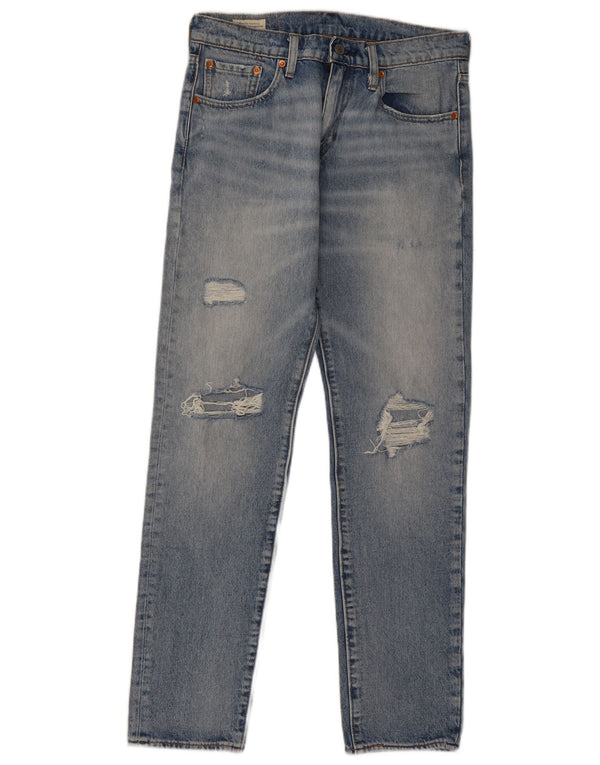 Levi's Mens Distressed Hi-Ball Tapered Jeans W30 L30 Blue