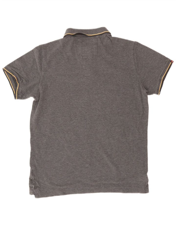 Superdry Mens Polo Shirt XL Grey