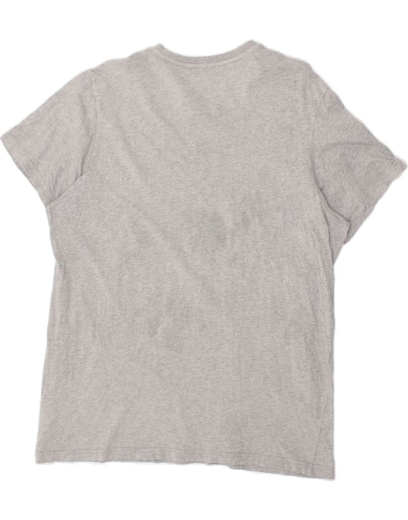 ADIDAS Mens Graphic T-Shirt Top XL Grey Cotton Vintage Adidas and Second-Hand Adidas from Messina Hembry 